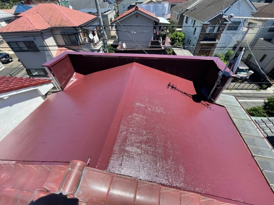 画像1388：三郷市T様邸、屋根外壁塗装工事を行いました！