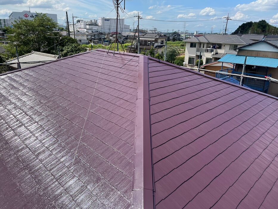 画像1457：三郷市T様邸、屋根外壁塗装工事を行いました！